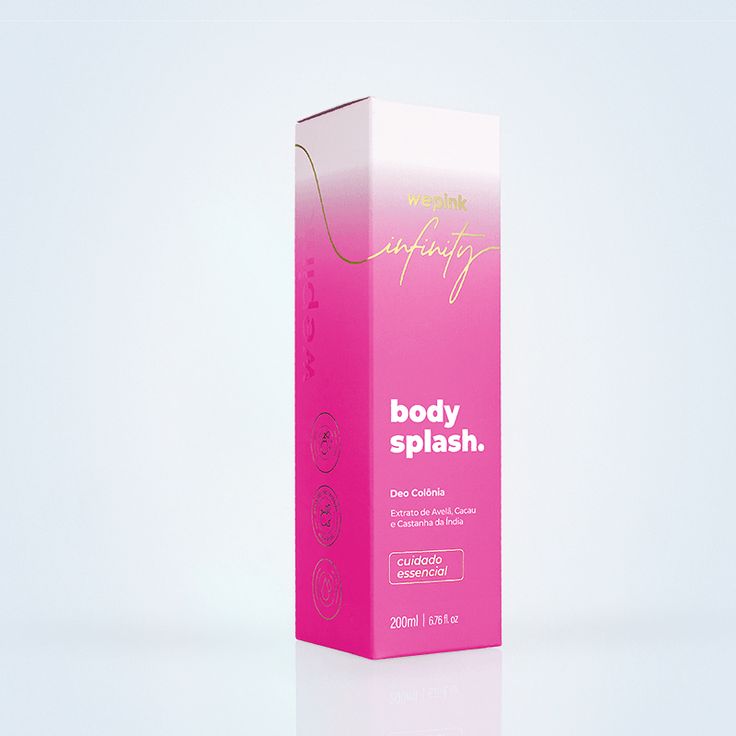 Body Splash Infinity Desodorante Colônia 200ml - Wepink